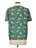 ModCloth 100% Polyester Green Short Sleeve Blouse Size L - photo 2