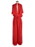 dRA Los Angeles 100% Polyester Solid Red Jumpsuit Size M - photo 2