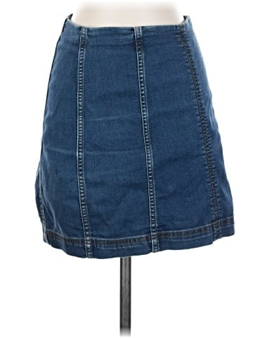 Free People Denim Skirt (view 1)