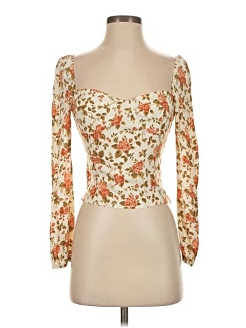 Reformation 3/4 Sleeve Blouse (view 1)