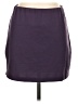 BCBGeneration Solid Purple Casual Skirt Size L - photo 1