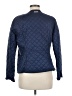 Luisa Spagnoli 100% Polyester Argyle Blue Jacket Size M - photo 2