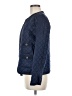 Luisa Spagnoli 100% Polyester Argyle Blue Jacket Size M - photo 5
