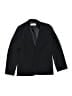 H&M 100% Polyester Solid Black Blazer Size 7 - 8 - photo 1