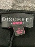 Discreet Solid Black Casual Dress Size M - photo 7