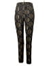 Peachy Girl Print Black Casual Pants Size L - photo 1