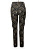 Peachy Girl Print Black Casual Pants Size L - photo 2