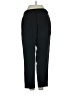 Ann Taylor LOFT 100% Polyester Solid Black Track Pants Size XS - photo 2