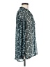 Joe Fresh Green Long Sleeve Blouse Size M - photo 4