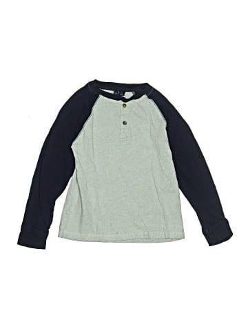 Janie and Jack Long Sleeve Henley (view 1)