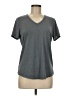 90 Degree by Reflex Metallic Gray Active T-Shirt Size M - photo 1