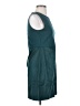 Pink Martini 100% Polyester Solid Teal Casual Dress Size S - photo 4