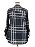 SeSe Code Gray 3/4 Sleeve Blouse Size 2X - photo 2