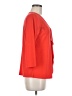 Investments Red 3/4 Sleeve Top Size M (petite) - photo 4
