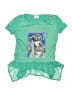 D-Signed Green Short Sleeve Top Size 6 - photo 1
