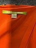 Gianni Bini 100% Polyester Paisley Orange Cocktail Dress Size 10 - photo 6