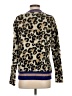 Central Park West Animal Print Brown Pullover Sweater Size S - photo 2