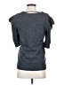 BCBGeneration Gray Short Sleeve Turtleneck Size S - photo 2