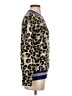 Central Park West Animal Print Brown Pullover Sweater Size S - photo 4
