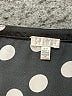 Spense 100% Polyester Polka Dots Black Sleeveless Blouse Size M - photo 7