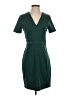 Just Fab Solid Green Casual Dress Size S - photo 1