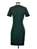 Just Fab Solid Green Casual Dress Size S - photo 2