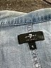 7 For All Mankind 100% Cotton Blue Romper Size S - photo 3