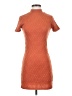 Forever 21 Argyle Orange Casual Dress Size S - photo 1
