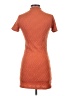 Forever 21 Argyle Orange Casual Dress Size S - photo 2