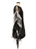 Halston Heritage 100% Polyester Black Cocktail Dress Size 6 - photo 4