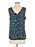 Halogen 100% Polyester Blue Sleeveless Blouse Size M - photo 2