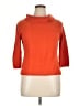 Rafaella 100% Cotton Orange Turtleneck Sweater Size XL - photo 1