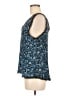 Halogen 100% Polyester Blue Sleeveless Blouse Size M - photo 5