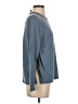 Eileen Fisher 100% Merino Solid Blue Wool Sweater Size XS - photo 4