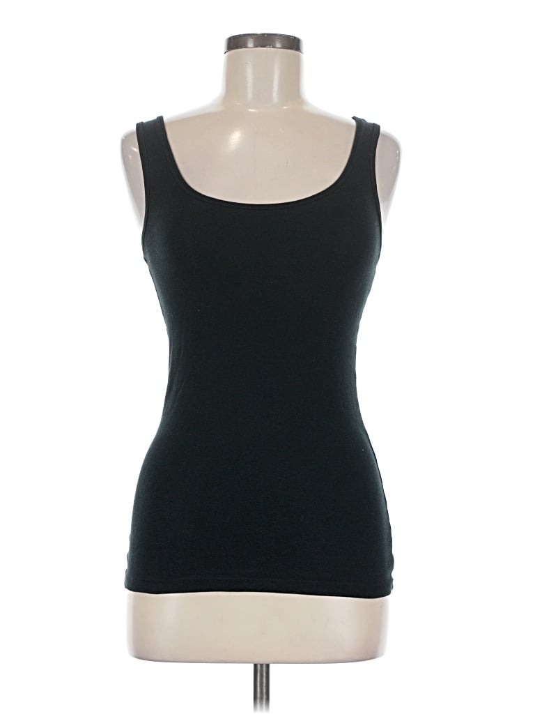 Pre-owned Mossimo Tank Top Black Strapless Neckline Tops