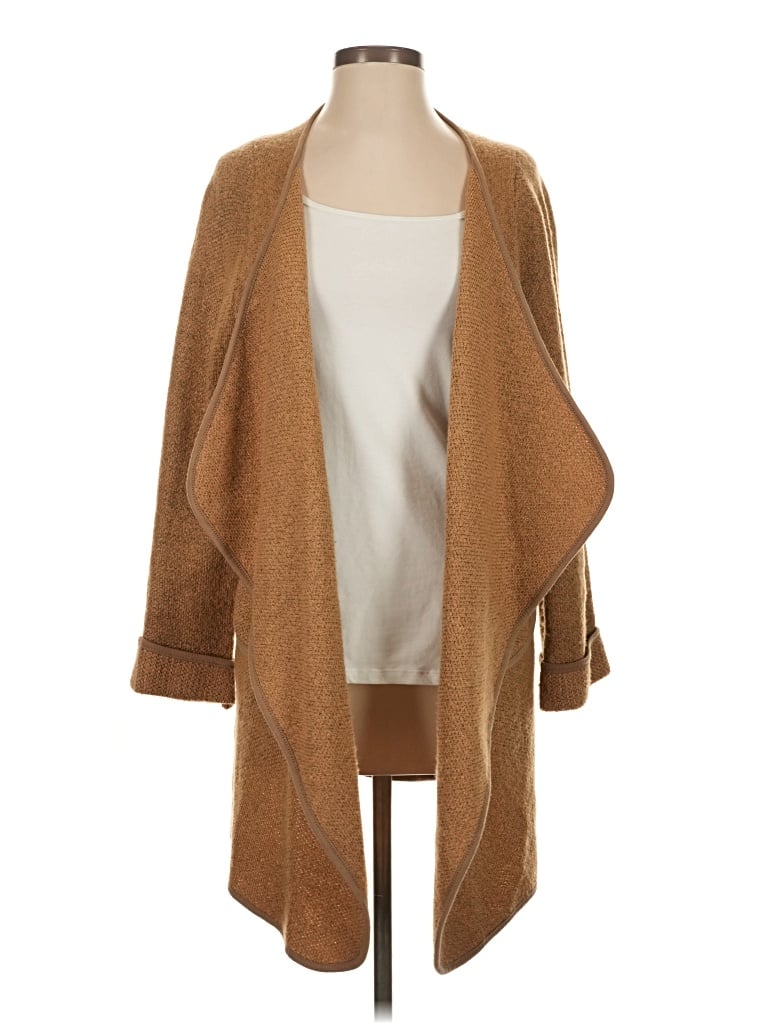 Pre-owned Chicwish Coat In Tan