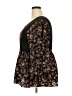 Shein Curve 100% Polyester Black Long Sleeve Blouse Size 20 Plus (4) - photo 5