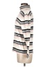 Talbots 100% Cotton Stripes Ivory Turtleneck Sweater Size M - photo 5