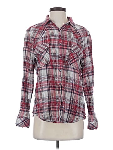 Seven7 Long Sleeve Button-Down Shirt (view 1)