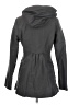Prairie Underground 100% Nylon Gray Raincoat Size S - photo 2