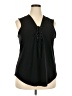 Colleen Lopez Black Sleeveless Blouse Size 2X - photo 1