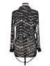 Candie's 100% Polyester Silver Long Sleeve Blouse Size M - photo 2