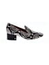 Veronica Beard Animal Print Gray Ivory Flats Size 8 - photo 1