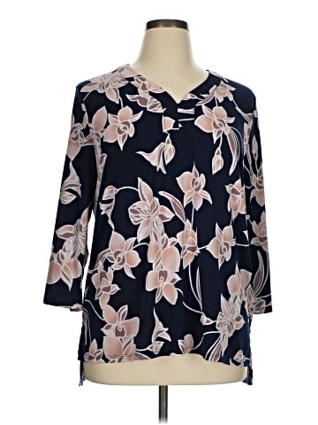 SJS 3/4 Sleeve Blouse (view 1)