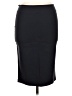 Junee Solid Black Casual Skirt Size L - photo 1