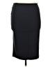 Junee Solid Black Casual Skirt Size L - photo 2