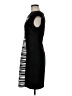 Connected Apparel Graphic Black Cocktail Dress Size 6 - photo 5