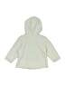 Old Navy 100% Polyester Ivory Zip Up Hoodie Size 3-6 mo - photo 2