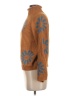 Unbranded 100% Acrylic Floral Brown Pullover Sweater Size S - photo 5