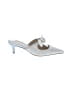 J.Crew White Tan Mule/Clog Size 7 - photo 1